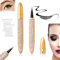 Accurateg Adhesive Eyeliner Eyelash Glue Pencil,Magic Self-Adhesive Long-Lasting Eyelash Glue Pen,Waterproof Eyeliner Pencil for Waterline, Liquid Eyeliner Pen, Eyeliner Pen (Pink)