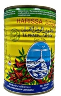 Harissa Paste 380 g from Tunisia | Authentic North African Chili Paste | Ideal for Spicy Sauce, Marinades, and Dips | Natural and Preservative-Free