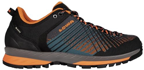 LOWA Halbschuh CAREZZA GTX LO anthrazit/orange, 43.5