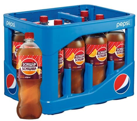 Schwip Schwap Cola+Orange Kiste 12x1,0 l (MEHRWEG) (12 l)