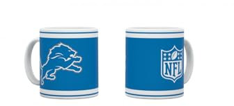 Detroit Lions NFL American Football – Tasse Becher Kaffeetasse Kickoff – Mattes Design zur Season 2024/2025 – 330 ml – Keramik