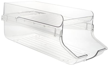 Cabilock Fridge Storage Box Soda Can Organizer Can Drink Holder for Fridge Beverage Dispenser