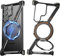 NIFBANG Z Shape for Samsung Galaxy S24 Ultra Phone Case with Magsafe,Frameless Metal with Magnetic Ring Stand,360°Rotating Kickstand Protective Case,Slim Shockproof Cover for Galaxy S24 Ultra,Black