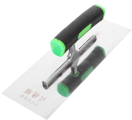 Mipcase Spatola per Stucco Acciaio Inossidabile con Antiscivolo Strumento Pratico per Applicazione e Finitura Intonaco per e Riempimento