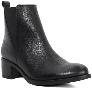 Dune London Ladies PRIDES Leather Ankle Boots Size UK 4