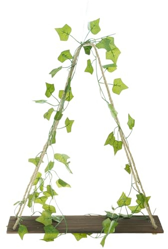 Laikoutd Einfaches Blumentopf Lagerregal Aus Holz Wanddekoration Dekorative Hängeregale Für Wand Und Fenster Pflanzenregal Innendekoration