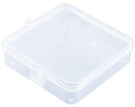 Baby Schnuller Aufbewahrungsbox, Schnuller Nippel, transparente Staubboxen, tragbare Baby Säuglings Schnuller Nippel Reise für Etui, Silikon Beißringe für Babys mit Clip