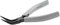 FACOM Precision Pliers with Semicircular Jaws, Curved, A.45 mm, Length 155 mm, Pack of 1, 403.MT