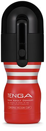 TENGA Vacuum Controller Accessoire - batteriebetriebener Aufsatz für Masturbationshilfen für Männer, Schwarz, Einheitsgröße