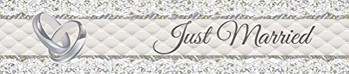 Foil Banner - Just Married 2.6m x 19cm