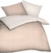 Kaeppel Mako Satin Bettwäsche Eternity Combo Größe 135x200+80x80 cm Farbe Natur