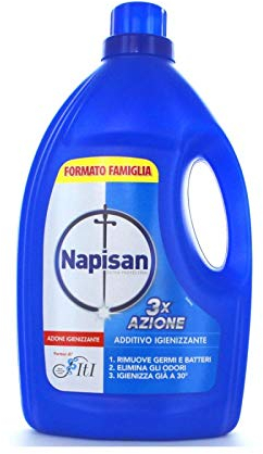6 x NAPISAN Additivo Lavatrice Liquido 2400 Ml
