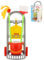 Polesie Putztrolley - Kinder-Putzwagen mit Zubehör, Besen, Wischer, Kehrblech und Eimer I Rollenspielset für kleine Helfer I Robuster Kunststoff I Ab 3 Jahren, 22 x 14,5 x 47,5 cm