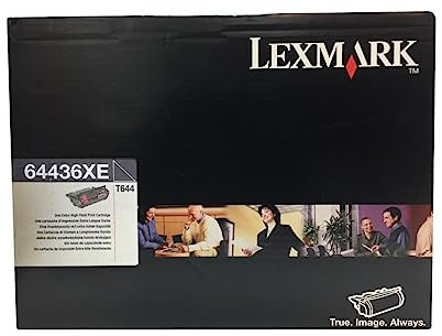 Lexmark 64436XE T644 Tonerkartusche schwarz hohe Kapazität 32.000 Seiten