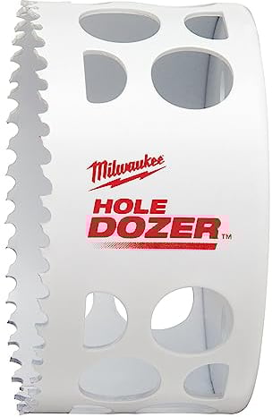 Milwaukee 49 – 56 – 0183 – 3 – – Sega a tazza (83 mm) color ghiaccio, in metallo temprato