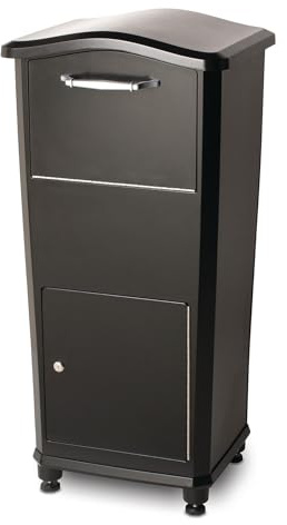 Architectural Mailboxes 6900B Elephantrunk Parcel Drop Box Black
