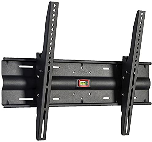 Universal TV Wandhalterung 32-70 Zoll bis 45 kg | bis 16 Grad neigbar kippbar | VESA bis max. 600x400 | Halter Fernsehhalter mit Wasserwaage | Fernseh Halterung WN120