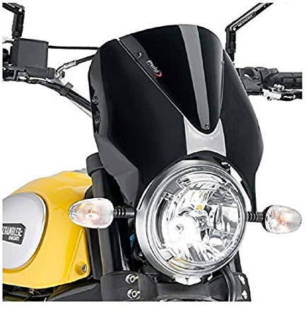 Puig Ducati Scrambler Wind Shield Icon 15 – 16 Black