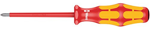 Wera 165 i PZ VDE-isolierter Kreuzschlitz-Schraubendreher, PZ 0 x 80 mm, 1 Stück, 05006160001