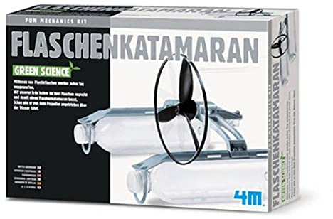 HCM Kinzel GmbH 4M 663273 - Green Science - Flaschen-Katamaran