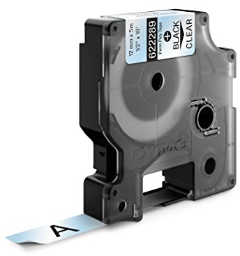 DYMO 12mm RHINO Permanent polyester - Cintas para impresoras de etiquetas (Poliéster, Caja, Bélgica)