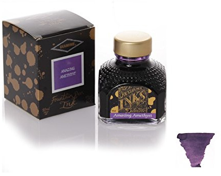 Diamine 80ml Fountain Pen Ink Bottle, Raw Sienna