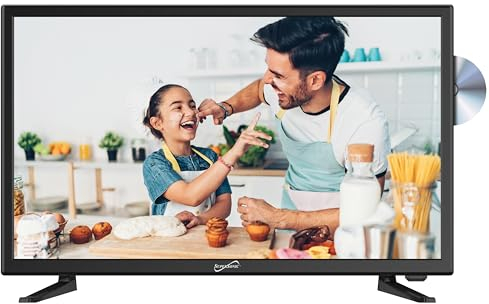 Supersonic SC-2412 24 Full HD Negro LED TV - Televisor (Full HD, 1080i, 480i, 480p, 720p, 1000:1, Negro, 1920 x 1080 Pixeles, NTSC)