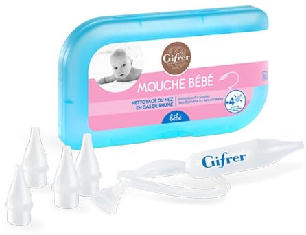 Mouche bébé avec 4 embouts extra-souples
