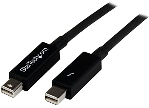 StarTech.com 2m Thunderbolt Cable - M/M - Thunder Bolt to Thunder Bolt 2 Meter Cable - M/M (TBOLTMM2M)