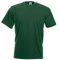 Fruit of the Loom - Camiseta Básica de Manga Corta Modelo Valueweight - Hombres (L/Verde Botella)