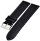 Uhrenarmband Xl extra Lang schwarz fein gepolstert 22mm 4167
