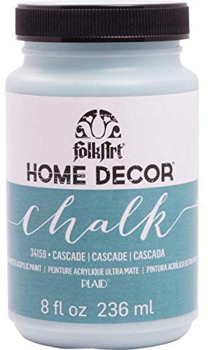 Plaid:Craft Folkart Home Decor Chalk Paint 8 Oz-Cascade