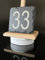 Slate House Number Plaques15cm x 15cm. Personalised Plaque for Front Door Number, House Name Plate or Home Bar Garden Signs. Slate House Signs can be for your homes decor or given as gifts