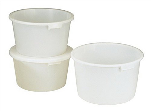 Craemer Bottich 85L Hd-Polyethylen Natur M.Griffmulden D.628mm H.385mm - 81101110