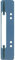 5 Star Heftstreifen blau VE100