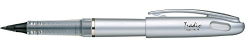 Pentel TRJ74 Füllfederhalter Tradio, silber