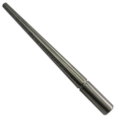 A-Z+6 STEEL RING MANDREL : Sizer Stick Triblet Shaping Shaper Combined Jewellery Tool (675)