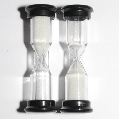 Big Cherry, 60 Second Sand Timer (Egg Timer) in Black X2