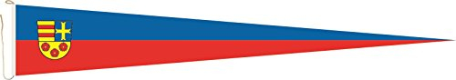 U24 Langwimpel Landkreis Oldenburg Fahne Flagge Wimpel 300 x 40 cm Premiumqualität