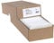 HERMA 8203 Computeretiketten endlos perforiert, 101,6 x 73,8 mm, 1-bahnig, 2000 Stück, selbstklebend, Endlosetiketten Aufkleber mit Führungslochrand, matt, blanko Papier Computer Etiketten, weiß