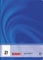 BRUNNEN Schulheft Premium Vivendi | A4, Lineatur 21, 16 Blatt, blau
