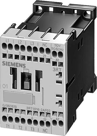 Siemens SIRIUS Schütz AC-3 3 KW 1 NC AC 24 V Größe S00 Verbindung Feder