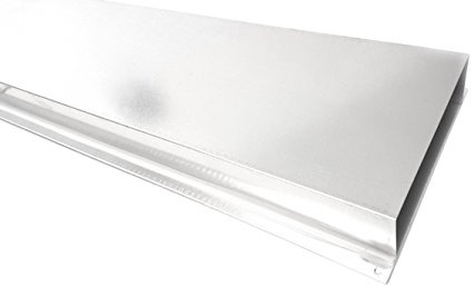 Intelmann Flachkanal mit Befestigungsleiste B = 180mm L = 1000mm (100 140 180 220 300)