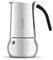 Bialetti Kitty 4 Tassen schwarz Espressokocher Edelstahl