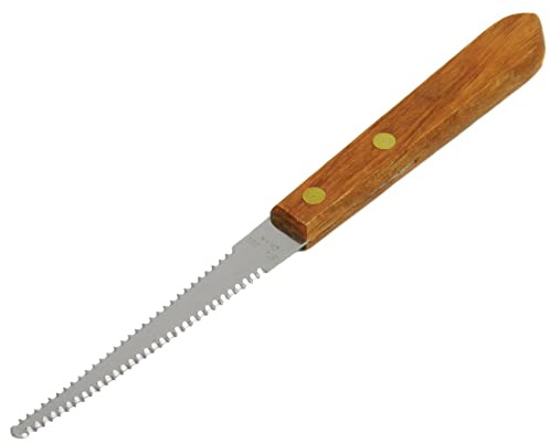Chef Craft Select Stainless Steel Grapefruit Knife, 3.75 inch Blade 7.5 inches in Length, Wood Handled