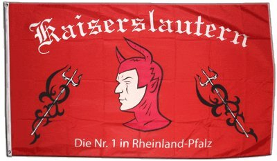 Flagge Fanflagge Kaiserslautern - 90 x 150 cm