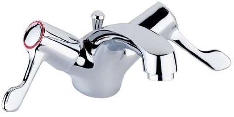 Deva Lever Action Mono Basin Mixer Tap with Pop Up Waste