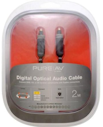 Belkin Toslink, 2 m – Audio Cables, Black