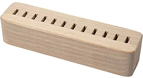 Scherenständer, L: 17 cm, B: 4,3 cm, Holz, 1 Stück