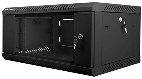 'lanberg – Rack Cabinets – lanberg Wall-Mounted Rack 19 demounted Flat Pack 4U/600 x 600 mm Black